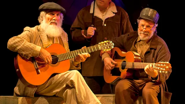 Mini e Mero, nunha actuaci&oacute;n AEP