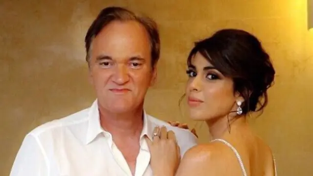 Quentin Tarantino y Daniella Pick. INSTAGRAM