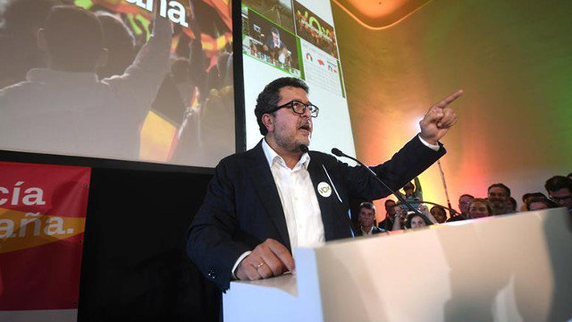 Francisco Serrano, candidato de VOX a la Junta de Andalucía. RAFA ALCAIDE