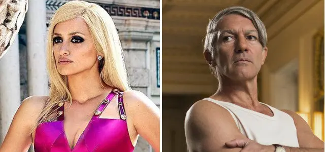 Penélope Cruz y Antonio Banderas, caracterizados de los personajes que les han brindado la nominación a los Globos de ORO