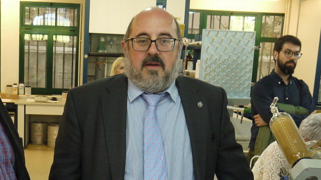 Manuel Rodríguez Méndez, decano del Colegio Oficial de Químicos de Galicia. EP