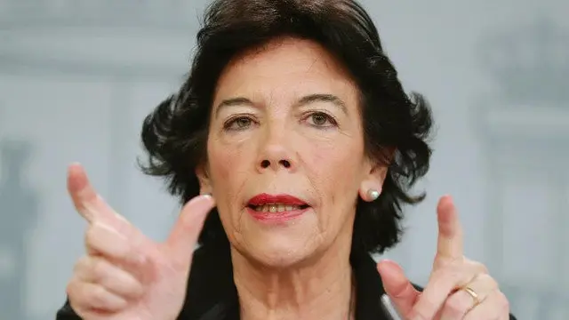 La portavoz del Gobierno, Isabel Celaá. ÁNGEL DIAZ