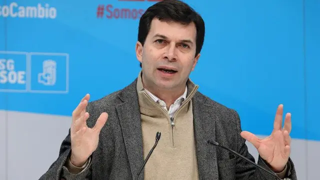 El secretario general del PSdeG, Gonzalo Caballero. XOÁN REY