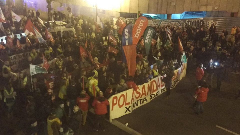 Manifestación en Vigo. TWITTER