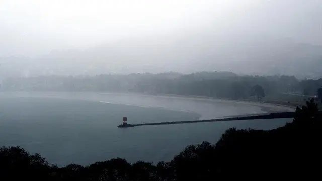 Temporal en la costa. CABALAR (EFE)