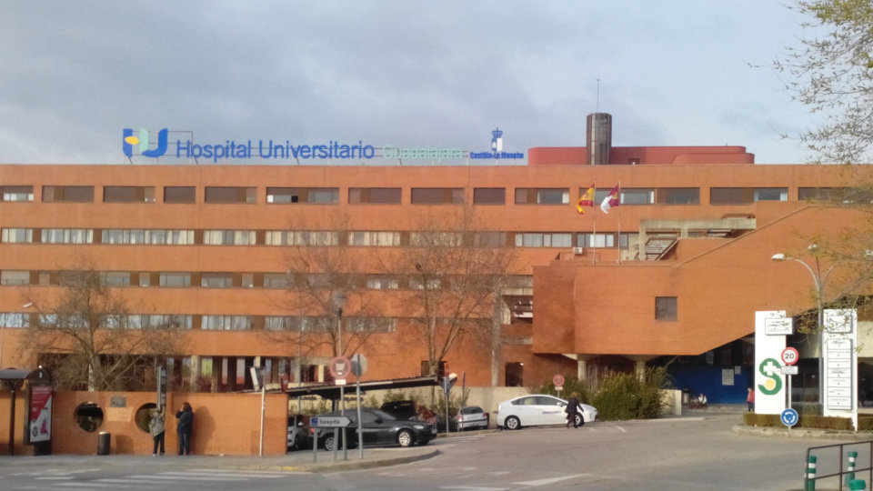 Vista general del Hospital Universitario de Guadalajara. EP