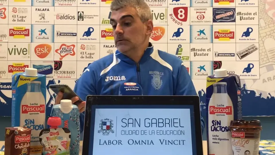 Álvarez de los Mozos, en rueda de prensa. YOUTUBE