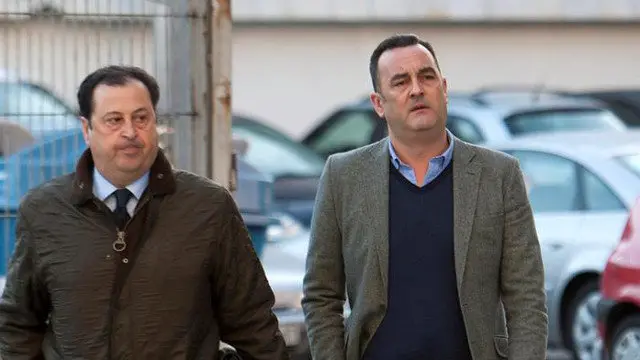 Carlos Viétez, Papuchi, a su llegada a los juzgados. SALVADOR SAS 