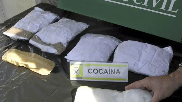 Muestra de cocaína. ADP