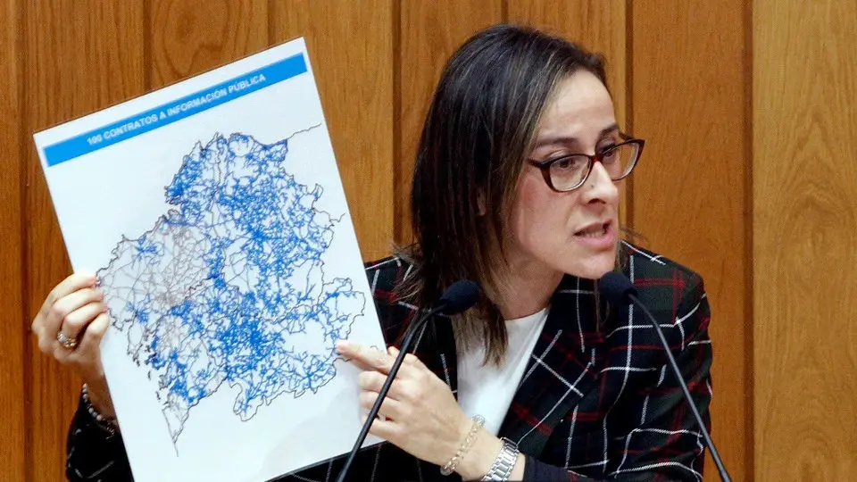 La conselleira de Infraestructuras Ethel Vázquez.XOÁN REY (Efe)