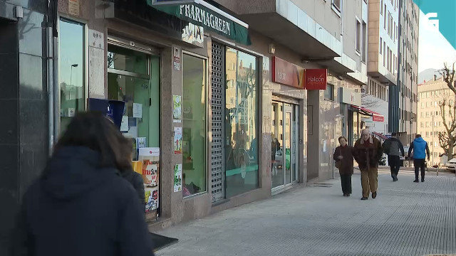 Parafarmacia atracada el pasado lunes en Vigo. TVG