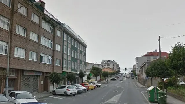 La Travesía de A Pastoriza, en Arteixo. GOOGLE MAPS