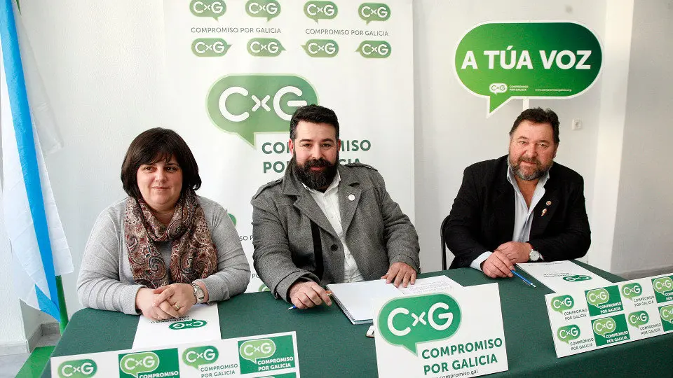 Piñeiro Docampo, secretario xeral de Compromiso por Galicia, nunha foto de arquivo. PEPE FERRÍN