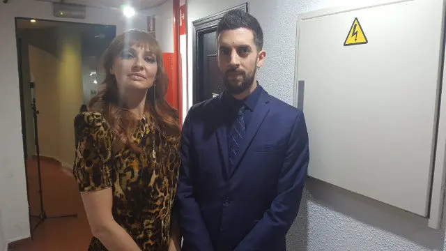 Cristina Castaño y David Broncano.LA RESISTENCIA