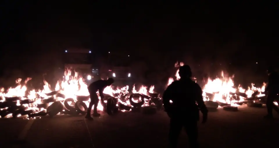 Cortes de tráfico en la AP7. @CDRVallesOC