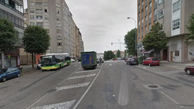 Calle Jenaro de la Fuente de Vigo. GOOGLE MAPS