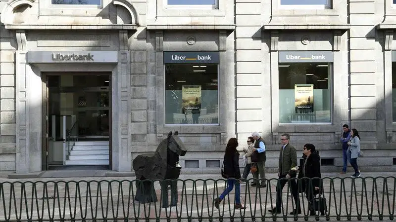 Un banco de Liberbank. EFE