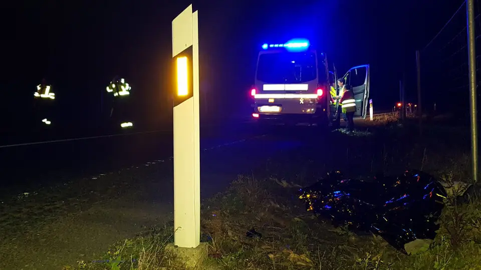 El punto en el que se registraba el atropello mortal en Burela