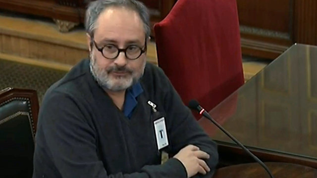 Antonio Barba en el Tribunal Supremo.EFE