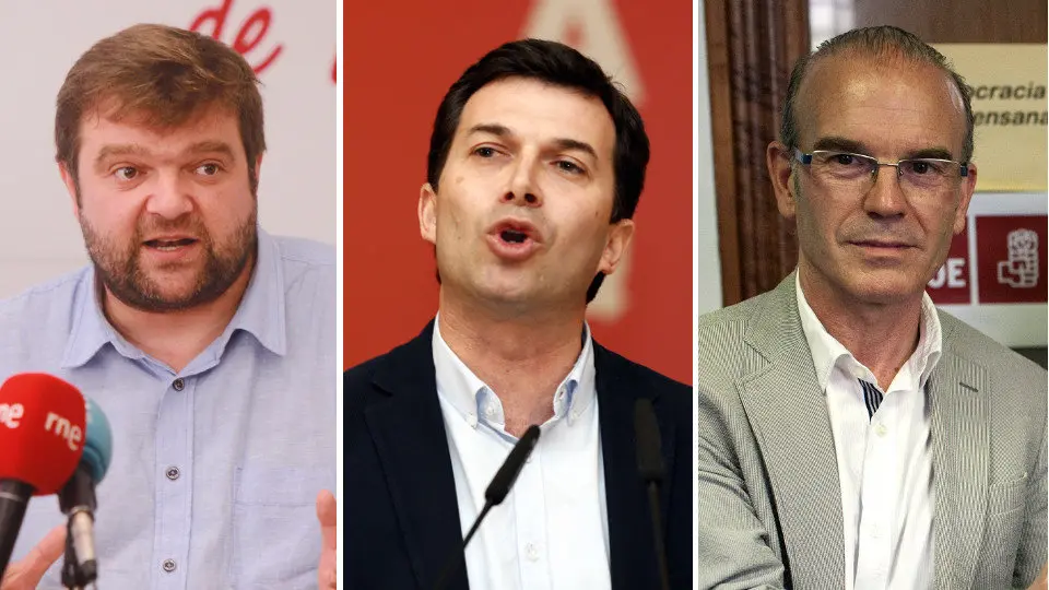 Álvaro Santos, Gonzalo Caballero y Vázquez Baquero