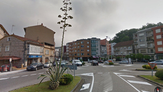 Avenida de Vigo, en Redondela. GOOGLE MAPS