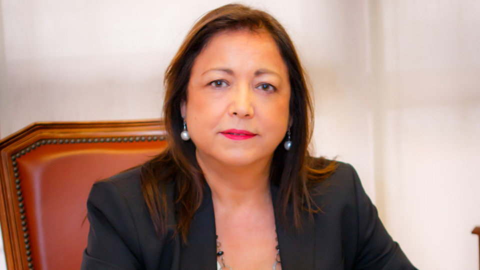Pilar Otero Moar, presidenta del Colegio Oficial de Gestores Administrativos de Galicia.EP