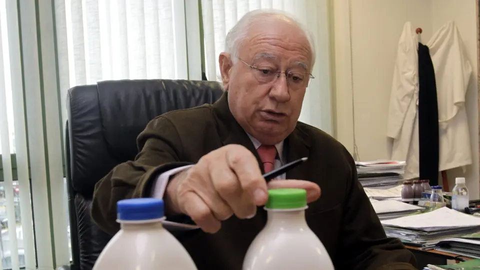 Jesús Lence, en su despacho en 2012. XESÚS PONTE