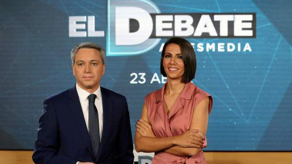 Imagen promocional del debate de Antena 3 A3