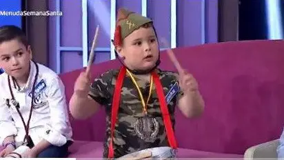 El niño vestido de legionario, en Canal Sur