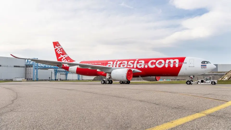 Un avión de la compañía. AIR ASIA.