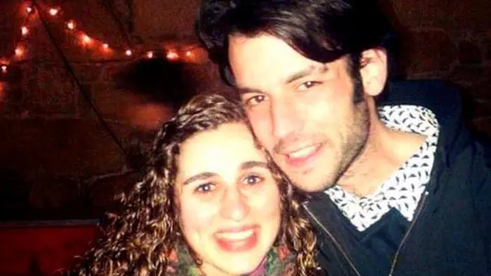 Foto de la pareja fallecida en el atentado de Sri Lanka. EFE