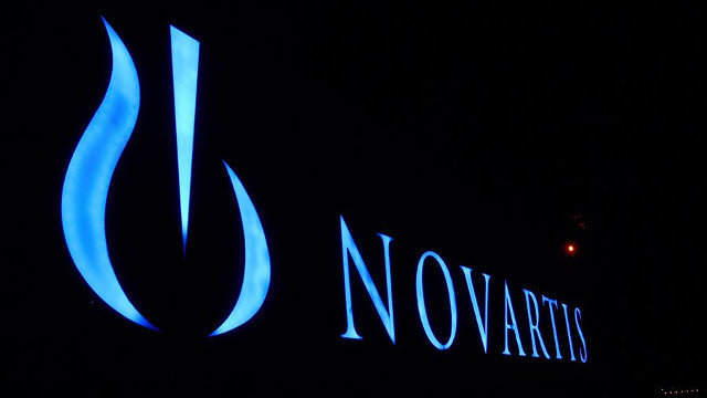 Logo de Novartis. TWITTER