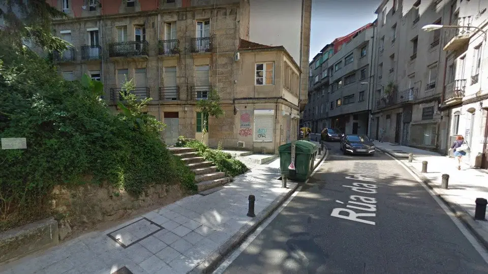 La zona en la que se produjo el apuñalamiento. GOOGLE MAPS