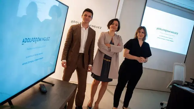 Directivos de Adolfo Domínguez. BRAIS LORENZO (EFE)