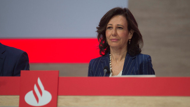 La presidenta del Banco Santander, Ana Botín. PEDRO PUENTE HOYOS (EFE)