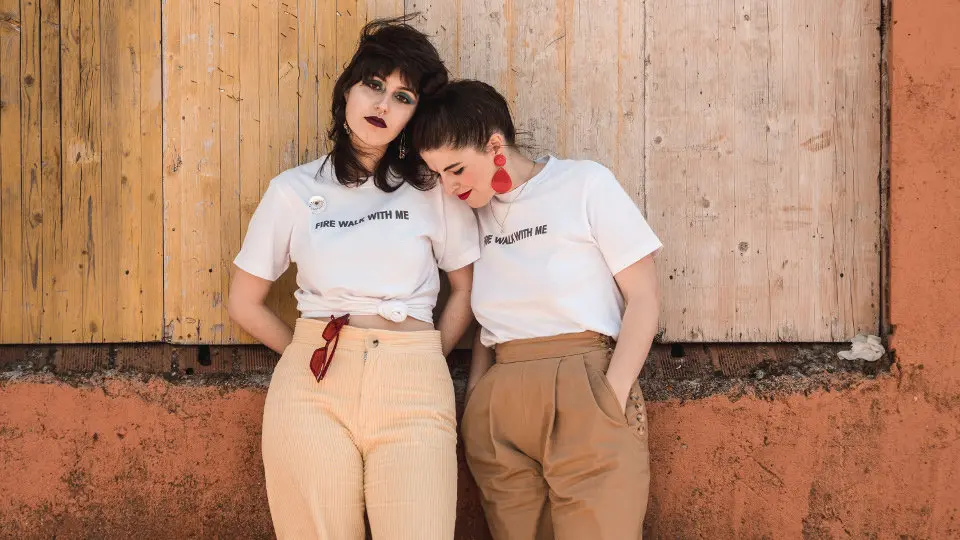 Alba Vidal e Laura Pedrouso. ALEX CARAUSAN