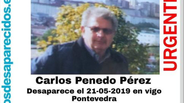 Carlos Penedo, desaparecido en Vigo. TWITTER