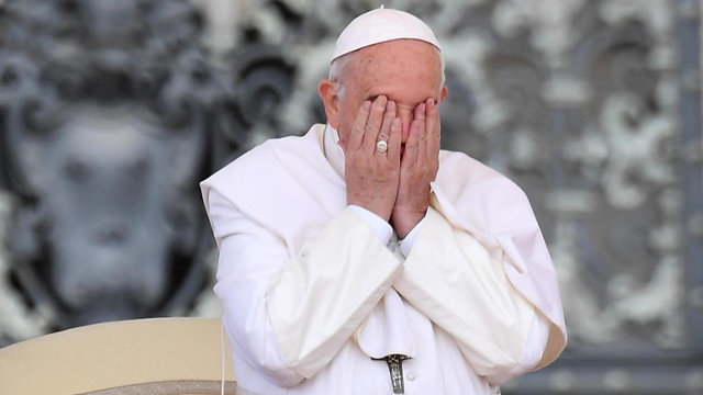 El papa Francisco en la audiencia de este miércoles en el Vaticano. ETTORE FERRARI