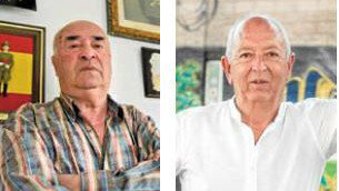Senén Pousa y José Antonio Pérez Cortés. ARCHIVO