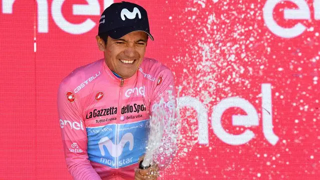 Caparaz celebra la victoria. EFE