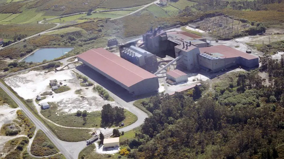 Factoría de Ferroglobe en Dumbría.EP
