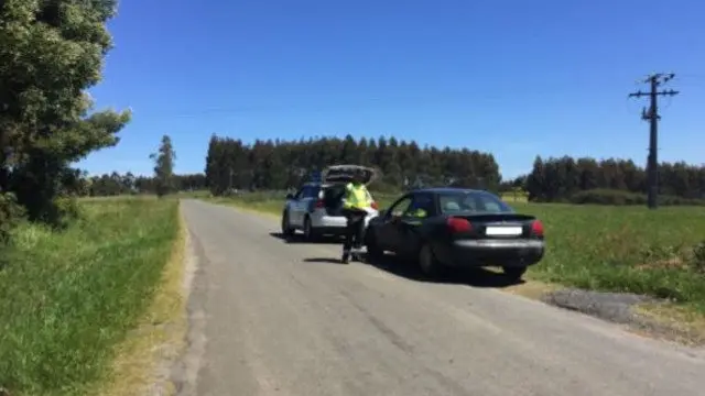 Control de la Guardia Civil. EP