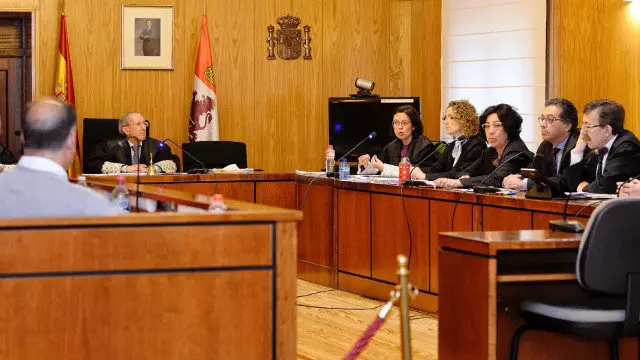 Un momento del juicio por la muerte de la pequeña Sara. EFE