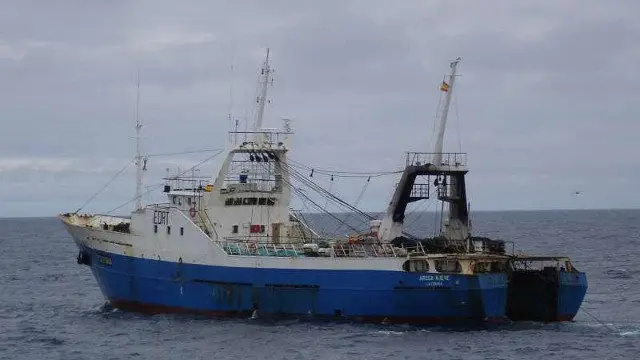 Buque Arousa Nueve. JCFS MARINETRAFFIC