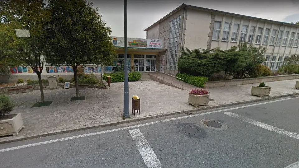 El atropello tuvo lugar frente al colegio Antonio Magariños. GOOGLE MAPS