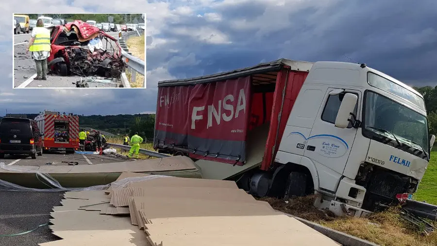El punto del accidente que se cobraba una vida en Sarria
