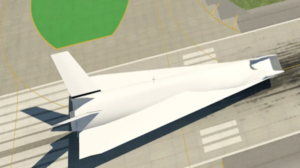 Recreación de una aeronave hipersónica por la Agencia Espacial Europea.EP