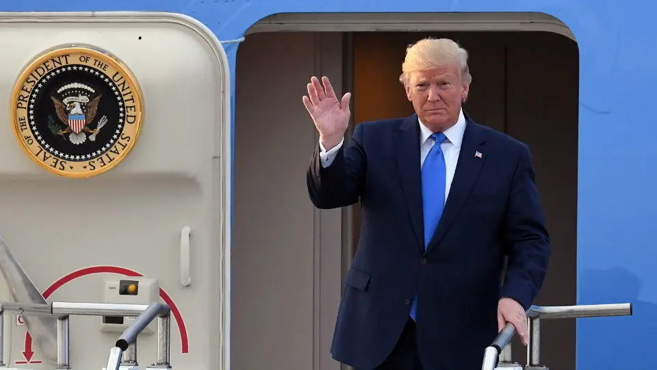 El presidente de los Estados Unidos, Donald Trump.EFE