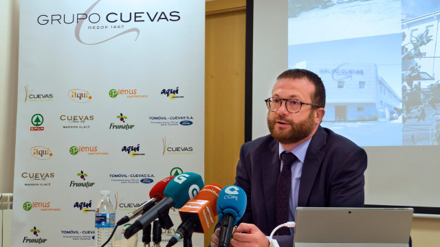 O director xeral de Grupo Cuevas, Artur Yuste. EP