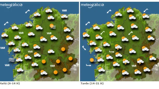 Tiempo para este domingo. EP